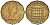 Великобритания 3 пенса 1967 Елизавета II (1952-2022) KM 900, Spink 4153 никель латунь 4561-1041