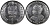 Индия 1 рупия 2003 Махарана Пратап Сингх I KM 314 сталь UNC 4388-1145