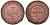 Россия 1 копейка 1908 СПБ, Николай II (1894-1917) Биткин 225, KM 9.2 медь 51-2845