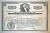 США, THE NEW YORK CENTRAL RAILROAD 100 АКЦИЙ 1950 США бумага 00-00