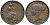 Великобритания 1/2 пенни 1855 Виктория (1837-1901) KM 726, Spink 3949 медь 32-731