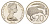 Новая Зеландия 20 центов 1982 тираж 18.000 экземпляров KM 36 медно-никель PROOF 413-342
