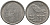 Норвегия 25 эре 1968 Улаф V (1958-1991), синица KM 407 медно-никель 218-1227