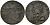 Великобритания, Мидлсекс 1 фартинг 1793 Исаак Ньютон Dalton & Hamer 1159, Atkins 2214 медь 1529-914