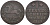 БРАУНШВЕЙГ-ВОЛЬФЕНБЮТТЕЛЬ 1 ПФЕННИГ 1817 FR KM 1069 медь 100-335