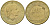 Италия 200 лир 1978 R, шестерня KM 105 алюминиевая бронза 4171-947