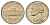США 5 центов 1959 D KM A192 медно-никель UNC 4668-948