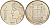 Аргентина 2 песо 2010 75 лет Центральному Банку KM 162 медно-никель UNC 08-746