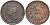 Стрейтс-Сетлментс 1 цент 1845 Виктория (1837-1901), Ост-Индская компания KM 3 медь 4590-125