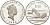 Тувалу 20 долларов 1994 Олимпийские игры 1996 года, плавание KM 24 серебро PROOF 1074-3-42