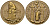 Бавария медаль 1958 800 лет Мюнхену (1158-1958), Генриз - лев, диаметр 38,4 мм. бронза 00-00