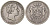 Португалия 500 реалов 1856 Педру V (1853-1861) KM 494 серебро 413-141