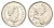 Канада 25 центов 2015 Leaf, Елизавета II (1952-2022), олень KM 2296 сталь плакированная никелем UNC 4631-735