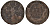 Россия деньга 1749 Елизавета (1741-1762) Биткин 359 медь 45-841