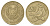 Кипр 20 центов 1983 птичка KM 57.1 никель латунь 4652-345
