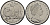 Остров Мэн 1 крона 2009 кошка-шиншилла с котенком КМ 1416 медно-никель UNC M81-01