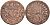 Британская Малайя, Пенанг 1 цент 1825 Madras mint, Британская колония KM 15 (14) медь 4590-635