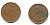 Финляндия 10 пенни 1929 республика (1918-1962) KM 24 медь 46-1656