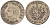 Гаити 25 сантимов 1828 AN 25, Президент Жан Пьер Буайе (1818-10843) KM 18.1 серебро 413-233