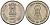Индия 5 рупий 2001 2600 лет Джина Махавира KM 304 медно-никель UNC 94-313