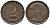 ГЕРМАНИЯ 2 РЕЙХСПФЕННИГА 1924 A KM 38, J. 314 бронза 24-734
