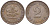 ФРГ 2 ПФЕННИГА 1960 J KM 106, J. 381 бронза 116-314