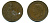 Великобритания 1 пенни 1935 Георг V (1910-1936) КМ 838, Spink 4055 бронза 41-1231
