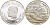 Тунис 1 динар 1969 Хабиб Бургиба, Венера KM 299 серебро PROOF 11-182-24