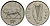 Ирландия 5 пенсов 1996 бык KM 28 медно-никель 4136-926