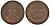 Ганновер 1 пфенниг 1839 Эрнст Август (1837-1851), на удачу AKS 135 медь 1527-733