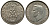Великобритания 1 шиллинг 1942 Георг VI (1936-1952), Шотландский герб KM 854, Spink 4083 серебро 117-1151