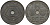 Бельгия 25 сантимов 1944 Belgie - Belgique, Леопольд III (1934-1947), германская оккупация, Вторая мировая война KM 132 цинк 4157-631