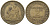 Франция 2 франка 1923 KM 877, Le Franc 267/5 медь алюминий 4582-223
