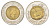 Канада 2 доллара 1999 Основание Нунавута KM 357 биметалл UNC 4631-1211