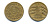 ГЕРМАНИЯ 5 РЕНТЕНПФЕННИГОВ 1924 F, KM 32, J. 308 алюминиевая бронза 35-427