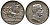 Италия 1 лира 1917 R, квадрига, Виктор Эммануил III (1900-1948) KM 57 серебро    4544-414