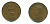Великобритания 1 пенни 1946 Георг VI (1936-1952) KM 845, Spink 4114 бронза 41-917