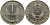 СССР 1 рубль 1991 M KM 134а.2, Федорин 48 медь никель цинк aUNC 4381-1036