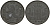 Бельгия 1 франк 1945 Belgie - Belgique, Леопольд III (1934-1947), германская оккупация, Вторая мировая война KM 128 цинк 4161-554
