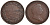 Швеция 1 скиллинг 1836 Карл XIV Юхан (1818-1844) KM 642 медь 4179-1113