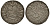 Померания, Дамм 1 шиллинг 1492 Богуслав X (1478-1523), вес 1,26 гр. серебро 1516-913