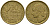 Франция 10 франков 1952 B, петух KM 915.2, Le Franc 363.5 алюминиевая бронза 4152-438