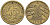 ГЕРМАНИЯ 10 РЕНТЕНПФЕННИГОВ 1924 А KM 33, J. 309 алюминиевая бронза 4401-345