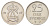 Швеция 25 эре 1967 Густав VI Адольф (1950-1973) KM 836 медно-никель UNC 4701-537
