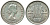 Австралия 3 пенса 1957 m, Елизавета II (1952-2022) KM 57 серебро 71-515