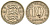 Эстония 10 центов 1931 Республика (1918-1941) KM 12 никель бронза 4615-1128