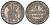 Бавария 1 крейцер 1862 Максимилиан II (1848-1864) KM 473 серебро 4576-1123