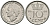 Нидерланды 10 центов 1948 Вильгельмина (1895-1948) KM 177 никель 96-538