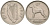 Ирландия 6 пенсов 1947 собака KM 13а медно-никель 190-1025