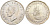 ЮАР 5 шиллингов 1952 Георг VI (1937-1952), 300 лет основания Кейптауна, парусник KM 41 серебро aUNC 1074-4-11